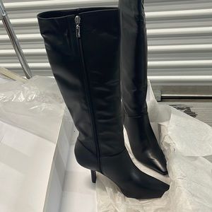 Schultz leather knee-high boots